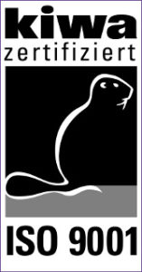 KIWA zertifiziert nach ISO 9001